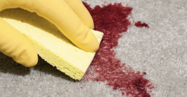 how to remove a red wine stain, cranberry sauce stain or gravy stain